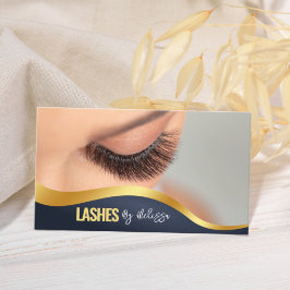 Moderne Eyelash Extension Beauty Makeup Artist Las Visitenkarte
