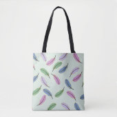Moderne Fallfeathers Pastel Tasche (Vorderseite)