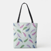 Moderne Fallfeathers Pastel Tasche (Rückseite)