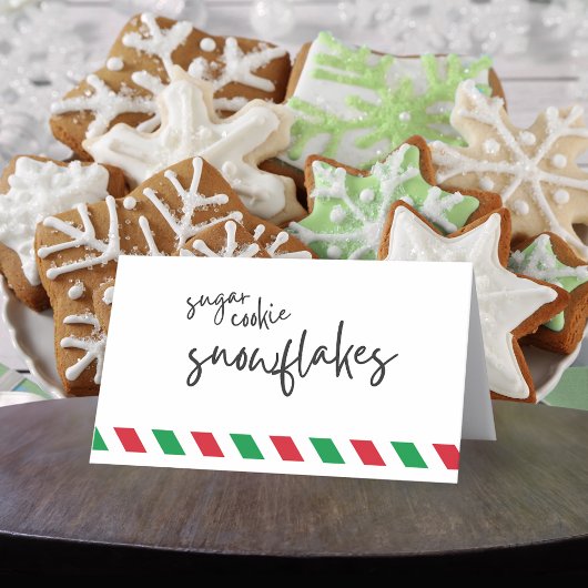 Moderne Faltenkost, Getränke oder Platzkarten