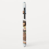 Moderne Familie 4 Foto Collage Trendy Black Case-Mate iPhone Hülle (Hinten/Links)