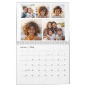 Moderne Familie 60 Foto - 5 pro Monat - Custom Kalender (Jan 2026)