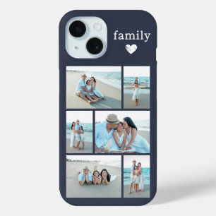 Moderne Familie 6 Foto Grau Case-Mate iPhone Hülle