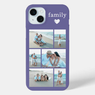 Moderne Familie 6 Foto Lila Case-Mate iPhone Hülle