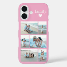 Moderne Familie 6 Foto Rosa