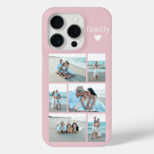 Moderne Familie 6 Foto Rosa Erröten Case-Mate iPhone Hülle