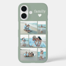 Moderne Familie 6 Foto Sagegrün