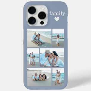 Moderne Familie 6 Foto Staubblau Case-Mate iPhone Hülle