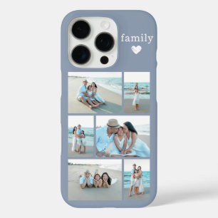 Moderne Familie 6 Foto Staubblau iPhone 16 Pro Hülle
