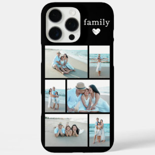 Moderne Familie 6 Schwarz Foto iPhone 16 Pro Max Hülle