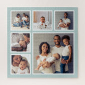 Moderne Familie 6 Square FotoCollage Puzzle (Vertikal)