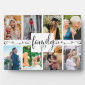Moderne Familie 8 Foto Fotoplatte (Vorderseite)