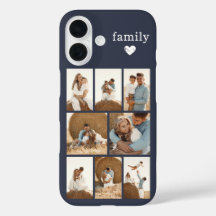 Moderne Familie 8 Foto Grau