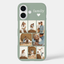 Moderne Familie 8 Foto Sagegrün
