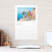 Moderne Familien-Foto-Collage Kalender