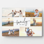 Moderne Familienfoto Fotoplatte (Vorderseite)