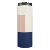 Moderne Familienfotografie Collage Beste Mama je Thermosbecher (Rückseite)