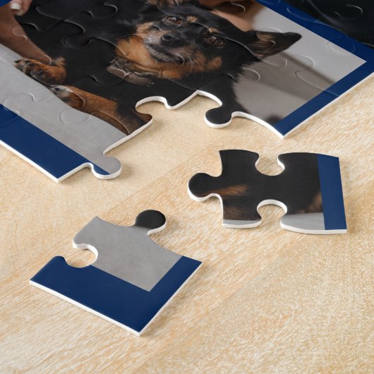 Moderne Familienfotografie Collage Typografy Keepa Puzzle (Seite)