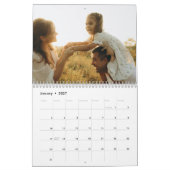 Moderne Familienfotos Kalender (Jan 2027)