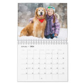 Moderne, familienspezifische Fotos schaffen Ihr ei Kalender (Jan 2026)