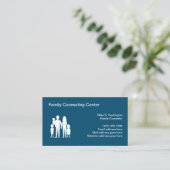 Moderne Family Counseling Services - Visitenkarte (Stehend Vorderseite)