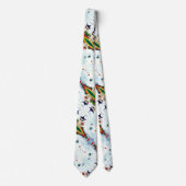 Moderne Fantasy Silk Print der Männer Krawatte (Vorderseite)