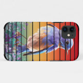 MODERNE FARBBIRD IN BLOSSOM SONNENGESCHMACK Case-Mate iPhone HÜLLE (Rückseite (Horizontal))