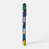 Moderne Farbblock-Geometrie-Muster-Design 60 iPhone 16 Hülle (Rechte Seite)