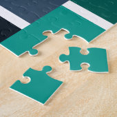 Moderne Farbblock-Kacheln Muster Puzzle (Seite)