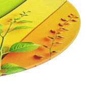 Moderne Farbblockart Schneidebrett (Ecke)