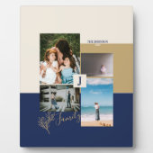 Moderne Farbblöcke - FotoCollage Fotoplatte (Vorderseite)