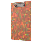 Moderne Farbblöcke Klemmbrett (Links)