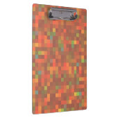 Moderne Farbblöcke Klemmbrett (Rechts)