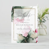 Moderne Farbe Grün Rosa Farbe Abstrakt (Stehend Vorderseite)