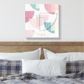 Moderne Farben aus dem Mittelalter Leinwanddruck (Insitu (Schlafzimmer))