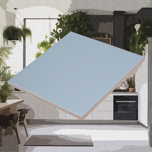Moderne Farben - Breezy Baby Blue Keramik Tile Fliese