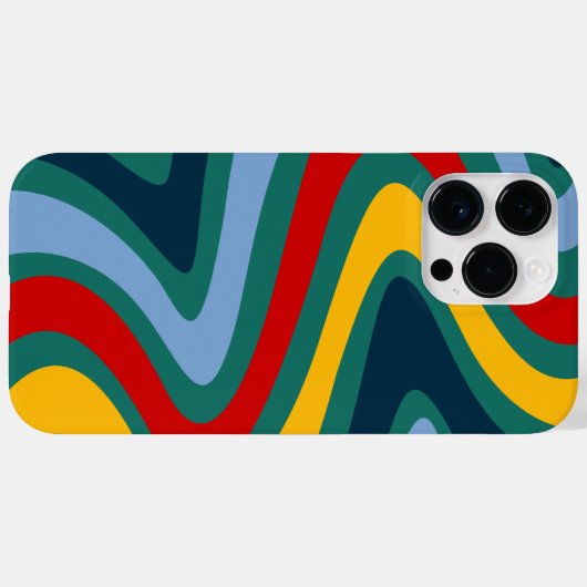 Moderne Farben Case-Mate iPhone Hülle (Rückseite (Horizontal))