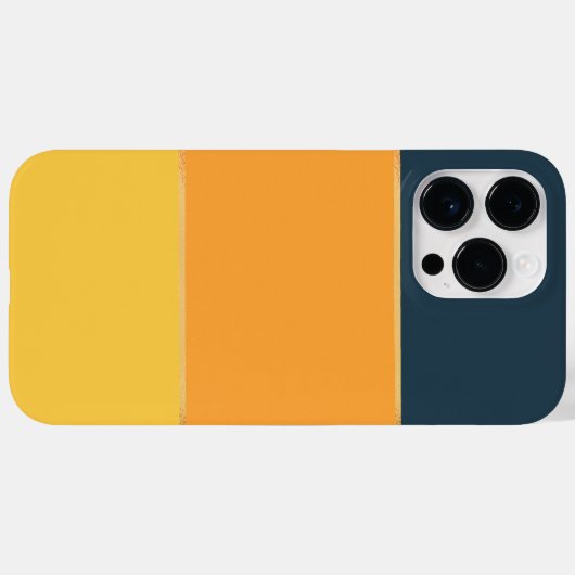 Moderne Farben Case-Mate iPhone Hülle (Rückseite (Horizontal))