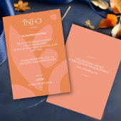 Moderne Farben Collage, Unterkunft Begleitkarte