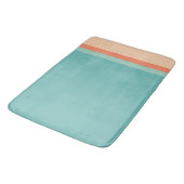 Moderne Farben des Mittelalters Badematte (Schrägansicht)