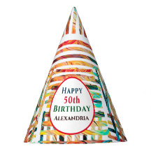 Moderne Farben fabelhaft 50. Geburtstag personalis