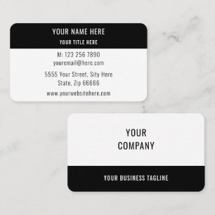 Moderne Farben gestalten Personalisierte Visitenka Visitenkarte