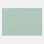 Moderne Farben graue Papiertüten Geschenkpapier Set (Vorderseite 3)