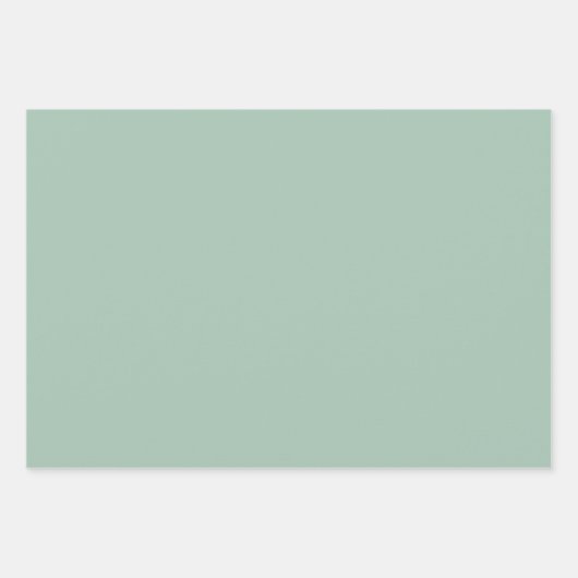 Moderne Farben graue Papiertüten Geschenkpapier Set (Vorderseite)