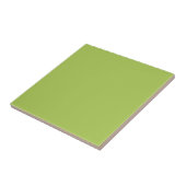 Moderne Farben - Helle, apfelgrüne Keramik Tile Fliese (Seite)