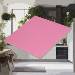 Moderne Farben - Helle Rosa Keramik Tile Fliese<br><div class="desc">Erleben Sie Ihr Geschenk-Erlebnis mit unserer Keramik-Kachel in fröhlich leuchtendem Sonnenuntergang in Rosa, dem perfekten Fundament für die Präsentation Ihrer wunderschön verpackten Geschenke. Nutzen Sie sie als stilvolle und praktische Untersetzer für Drinks oder als elegante Ausstellungsstücke, um Ihre verpackten Schätze zu präsentieren. Unsere kräftigen Keramik-Fliesen verleihen jedem Anlass eine Touch...</div>