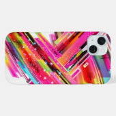Moderne Farben iPhone Hülle (Rückseite (Horizontal))