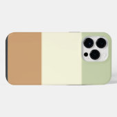 Moderne Farben iPhone Hülle (Rückseite (Horizontal))