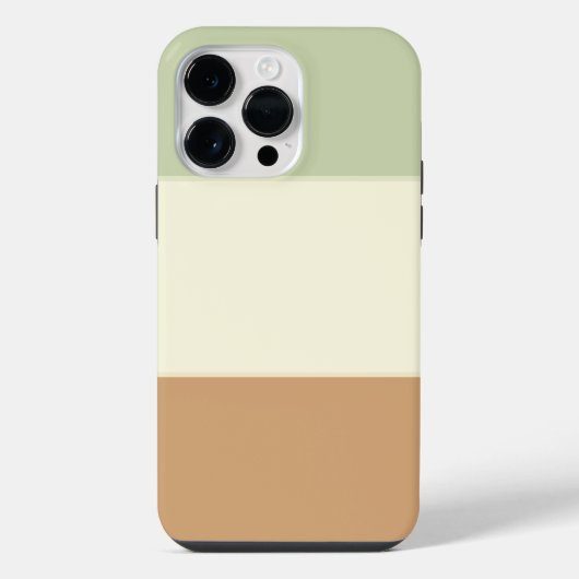 Moderne Farben iPhone Hülle (Rückseite)