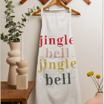 Moderne Farben Jingle Bell Jingle Bell Schürze<br><div class="desc">Mit der Einführung unseres modernen,  farbenfrohen Jingle Bell Jingle Bell Produkts,  exklusiv auf Zazzle erhältlich! Mit diesen fröhlichen und stilvollen Jingle-Glocken aus Zazzle machen Sie Ihren Urlaub ganz besonders. Bestellen Sie jetzt und bereiten Sie sich auf den Ring in der Saison mit einem Spritzer Farbe und eine Menge Spaß!</div>